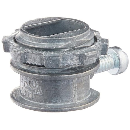 Halex Halex 3589215 0.375 in. Zinc AC Connector 3589215